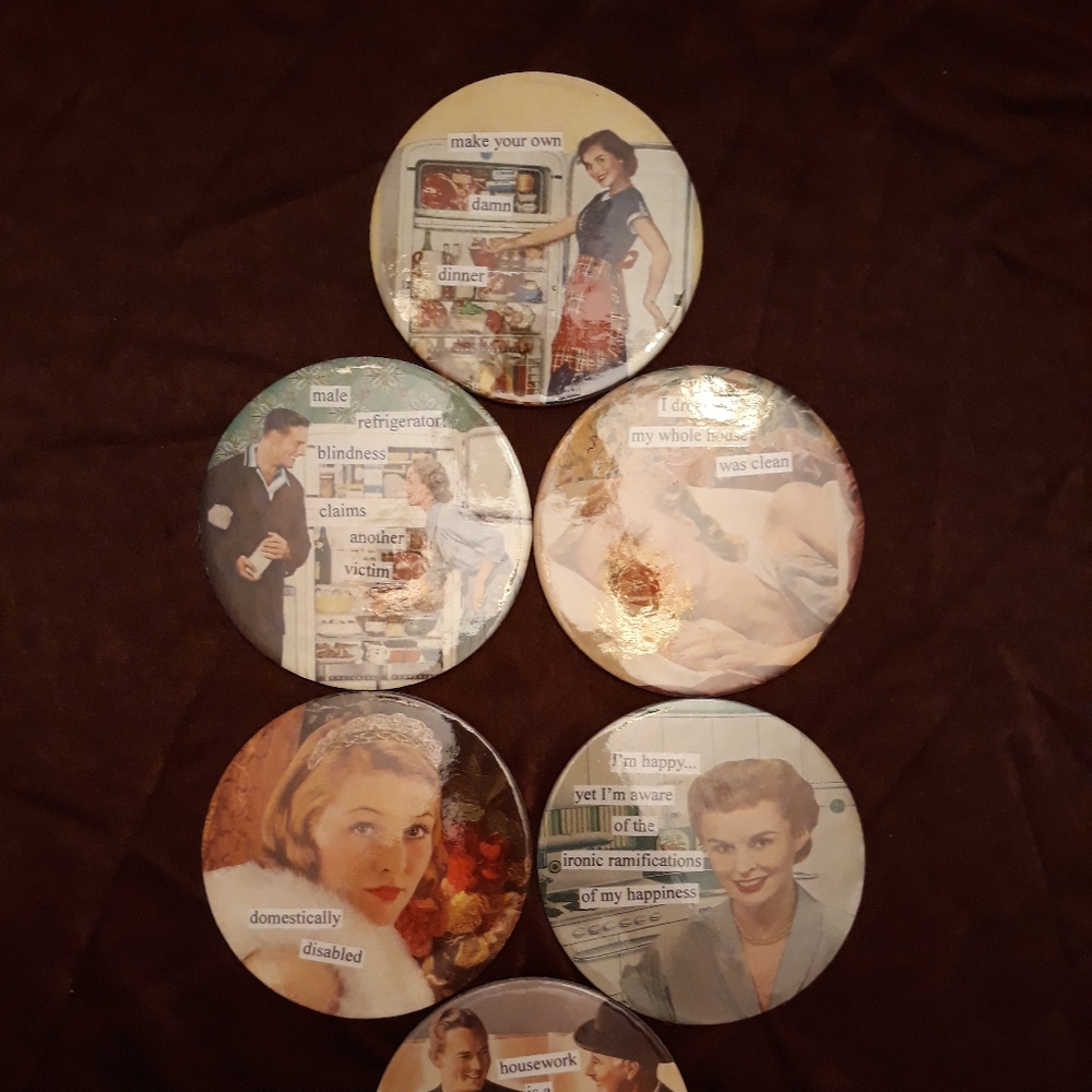 anne taintor Domestic Bliss Coasters